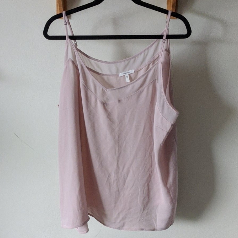 Pink tank top